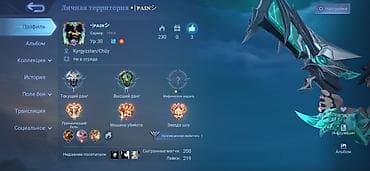 Личные вещи: Продажа игрового аккаунта Mobile Legends: Bang Bang. Основные данные — 1
