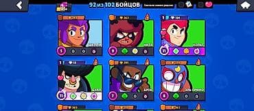 the witcher 3: Игровой аккаунт Brawl Stars - Трофеи: 38 114 (Путь к славе – ранг — 6