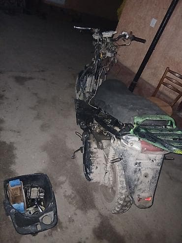 audi q7: Скутер без облицовки, на базе китайской рамы с задним маятником и — 1