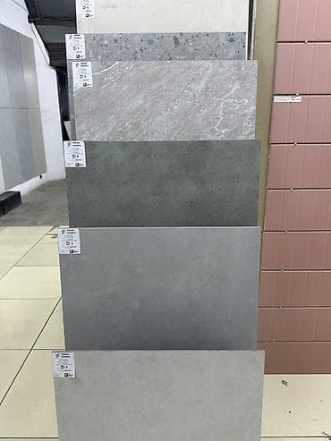 Керамогранитные плиты большого формата — коллекция в серо-нейтральной