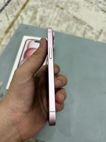 one plus 8 pro: IPhone 15, Б/у, 128 ГБ, Розовый, Коробка, 83 % — 6