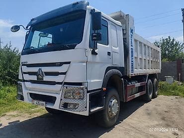 Транспорт: Самосвал HOWO (CNHTC/Sinotruk), 6x4 Кузов: - Стальной самосвальный — 1