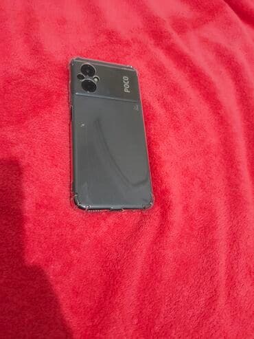 колонка для авто: Poco M5, Б/у, 128 ГБ, цвет - Серый, 2 SIM — 1