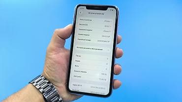 IPhone 11, Б/у, Blue Titanium, Защитное стекло, Чехол, 75 % — 8
