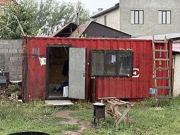 Контейнерлер: Бытовка/офис из морского контейнера 20 футов - Основа: металлический — 2