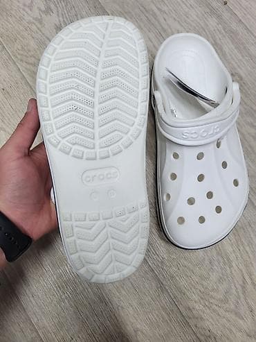 ботинки армейские: Сабо, 42, Crocs, Новый, цвет - Белый, Платная доставка — 5