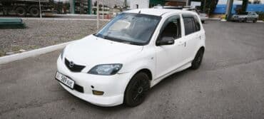 обмен на авто с доплатой: Ижарага берем Mazda Demio сатуу үчүн, | Алдын ала төлөө, Бензин — 4