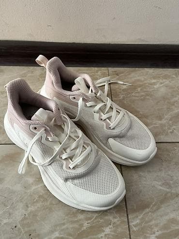 соломон обувь: Кроссовки женские/унисекс в светлой гамме (белый с нежно‑розовым). - — 3