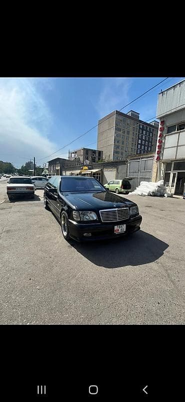 Mercedes-Benz S-Class: 1997 г., 5 л, Автомат, Бензин, Седан