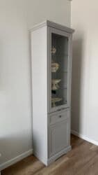 срочно связи переездом: Гарнитур для зала, Новый, Шкаф, Тумба под ТВ, МДФ, Самовывоз, Платная доставка, цвет - Серый — 5