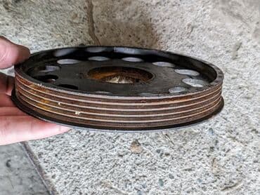 c class: Шкив Mercedes-Benz 2002 г., Б/у, Оригинал, Германия — 4