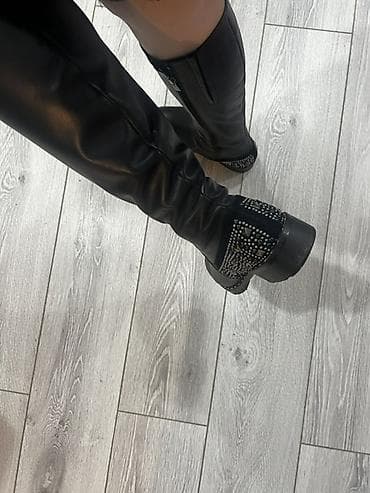 платья бишкек вечерние: Женские высокие сапоги, черные. - Материал верха: гладкая кожа. - — 4