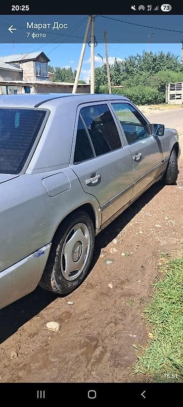 Продажа авто: Mercedes-Benz W124: 1988 г., 2.5 л, Механика, Дизель, Седан — 10