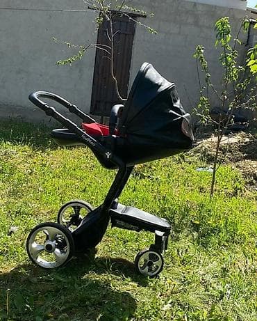 детские коляски 2 в 1: Коляска, цвет - Черный — 6