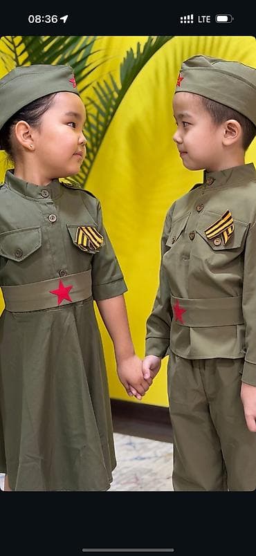 Прокат детских военных костюмов - Комплекты для мальчиков и девочек в