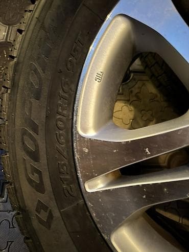 Комплект колес Toyota на легкосплавных дисках - Диски: оригинальные — 8