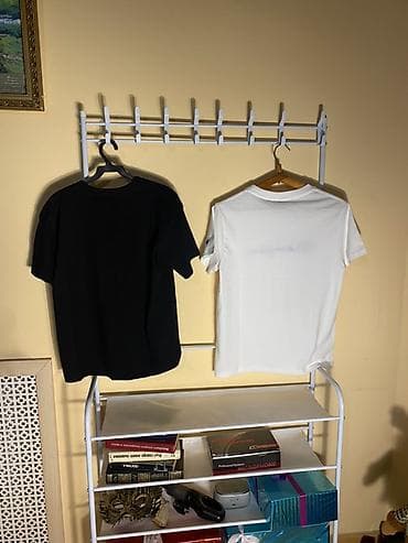 Футболкалар: Эркектердин футболкасы, M, L, XL, Champion, Жаңы, түсү - Ак, Өзү алып кетүү, Акылуу жеткирүү — 5
