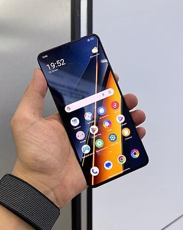 Уюлдук телефондор жана аксессуарлар: Poco X6 Pro 5G, Колдонулган, 512 ГБ, түсү - Сары, Бөлүп төлөө менен, 2 SIM — 2