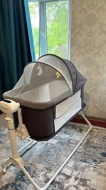 4 moms: Люлька, Колыбель, Металл, цвет - Серый — 1