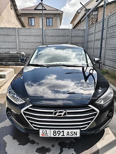 Hyundai Avante: 2018 г., 1.6 л, Автомат, Газ, Седан — 1