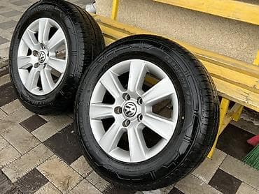 шины на sprinter: Колеса в сборе 215 / 65 / R 16, Лето, Б/у, Комплект, Легкий коммерческий транспорт (C/LT), Литые, отверстий - 5 — 2