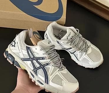 Мужские кроссовки, 41, Asics, Новый, цвет - Белый, Самовывоз, Платная доставка