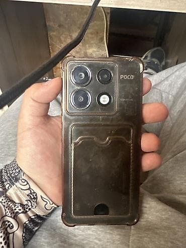 Poco X6, Б/у, 256 ГБ, цвет - Черный, 2 SIM, eSIM