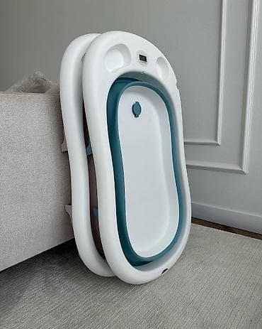 tehno: Ванночка для детей с матрасом по акции 🤩Детская складная ванночка – — 5