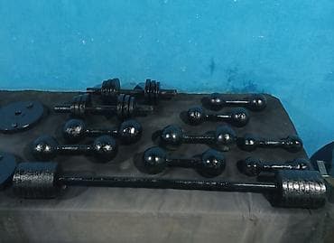 рубли ссср: Продаю комплект Гантели Гиря штанги стойку для жима скамья для жима и — 1