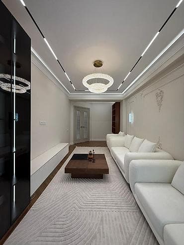 discovery studio: 3 комнаты, 116 м², Асанбай мкр Элитка, 10 этаж, Дизайнерский ремонт — 7