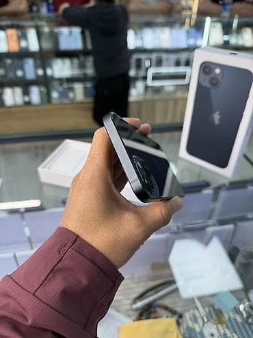 xs iphon: IPhone 13, Б/у, 128 ГБ, Midnight, Коробка, 90 % — 3