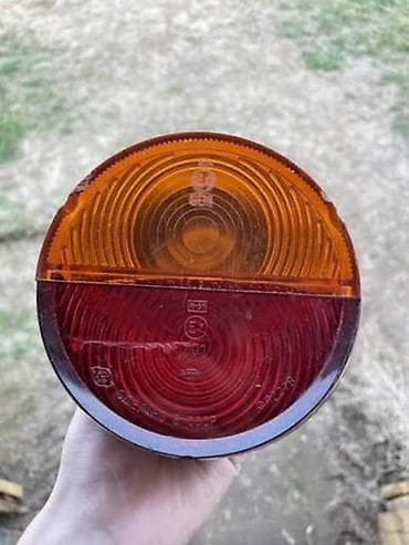 volvo 2013: Круглый задний фонарь 2‑секционный (оранжевый/красный), советский на — 1