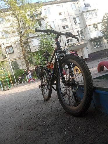 sador diska: Горный велосипед с дополнительным оснащением. - Колеса 26" с широкими — 2