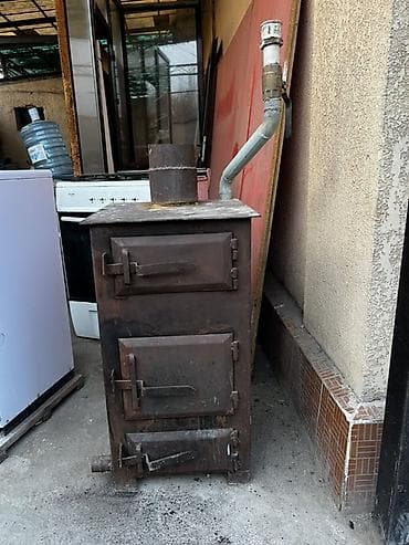 Печка. Угольная, дровяная, электрическая. 3-фазка at lalafo.kg Печка. Угольная, дровяная, электрическая. 3-фазка
