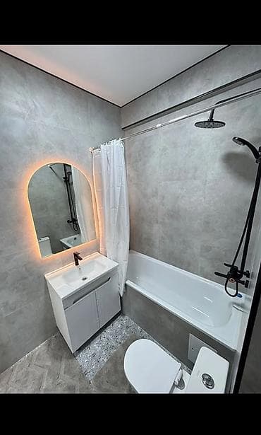 1 комната, 40 м², Джал мкр (в т.ч. Верхний, Нижний, Средний) Элитка, 3 этаж, Дизайнерский ремонт — 10