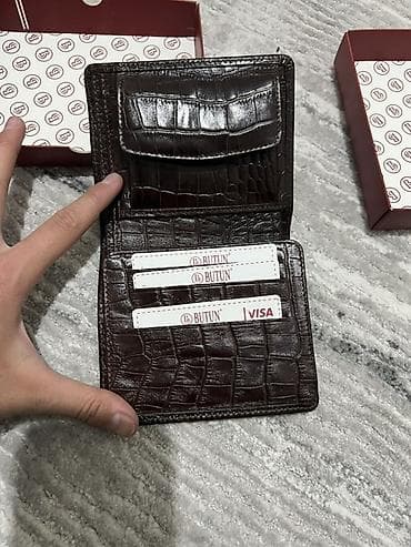 сумка лакоста мужская: Портмоне, Butun, Натуральная кожа, Мужские, Новый — 5