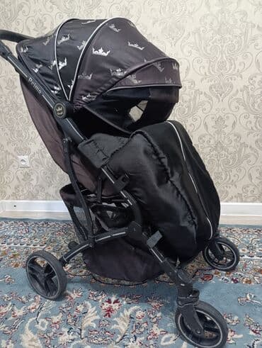 Коляскалар: Балдар арабасы, түсү - Кара, Колдонулган — 5