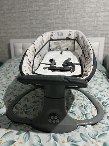 Люльки: Детская электрическая люлька-качалка Mastela - Тип: напольная — 2