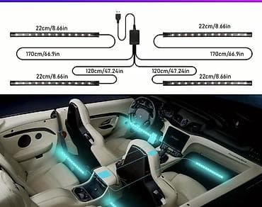 светодиодная лента купить: Декоративная подсветка Для салона — 7