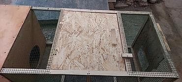 военные сетки: Универсальный вольер для животных, изготовленный из дерева и — 5