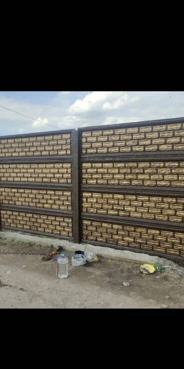 огорождения: Евро забор чыгарабыз жана алпарып орнотуп беребиз гарантя 10жыл шар — 3