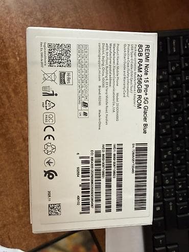 power case: Redmi, Redmi Note 15 Pro Plus, Новый, 256 ГБ, цвет - Серебристый, 1 SIM, 2 SIM, eSIM — 5