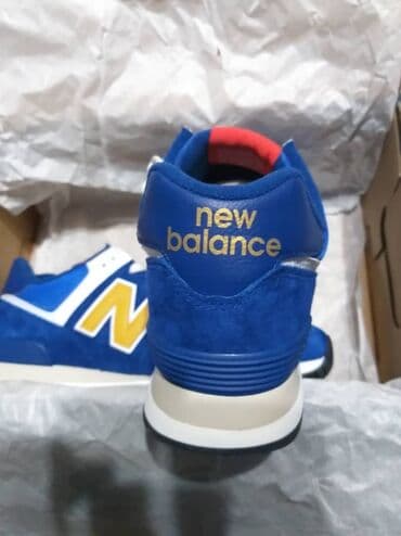 реди: Мужские кроссовки, 41, New Balance, Новый, цвет - Синий, Бесплатная доставка — 3