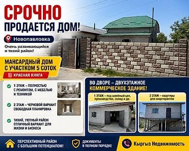 Дома: 🏡 СРОЧНО ПРОДАЕТСЯ ДОМ! 📍 Новопавловка — перспективный и — 1