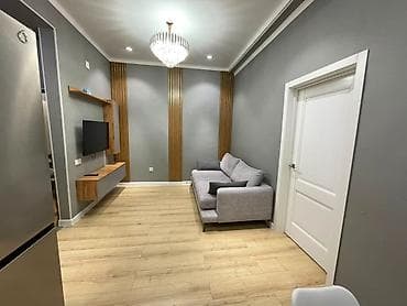 Квартиры: Студия, 57 м², 12 мкр Элитка, 3 этаж, Евроремонт — 2