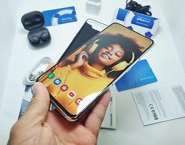 psp 2000: Samsung Galaxy A80, Б/у, 256 ГБ, цвет - Белый, 1 SIM, 2 SIM, eSIM — 3