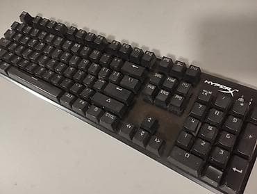 Клавиатура, HyperX, Механикалык, Зымдуу туташтыруу, Өлчөмү: 100%