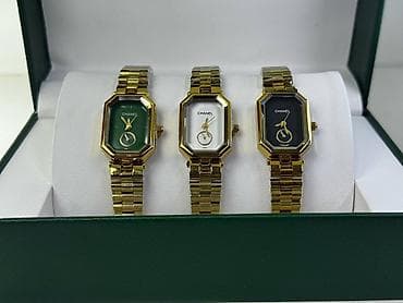 ray ben: Женские часы в стиле Chanel, прямоугольный (октагональный) корпус с — 1