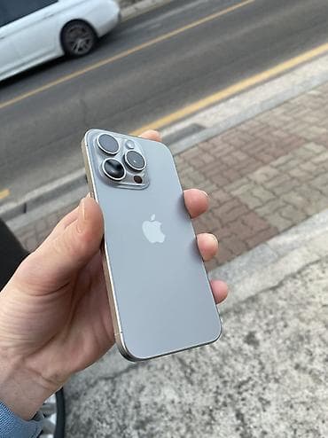 ssd 2tb: IPhone 15 Pro, Б/у, 1 ТБ, Natural Titanium, 86 % — 4