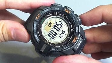 Аксессуары: PRO TREK Модель часов PRG270 Функции : компас, альтиметр, барометр — 4